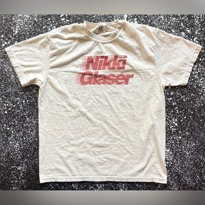 Nikki Glaser Comedy Show Souvenir T-Shirt Size Large